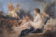 Francois Boucher The Muse Euterpe oil painting on canvas